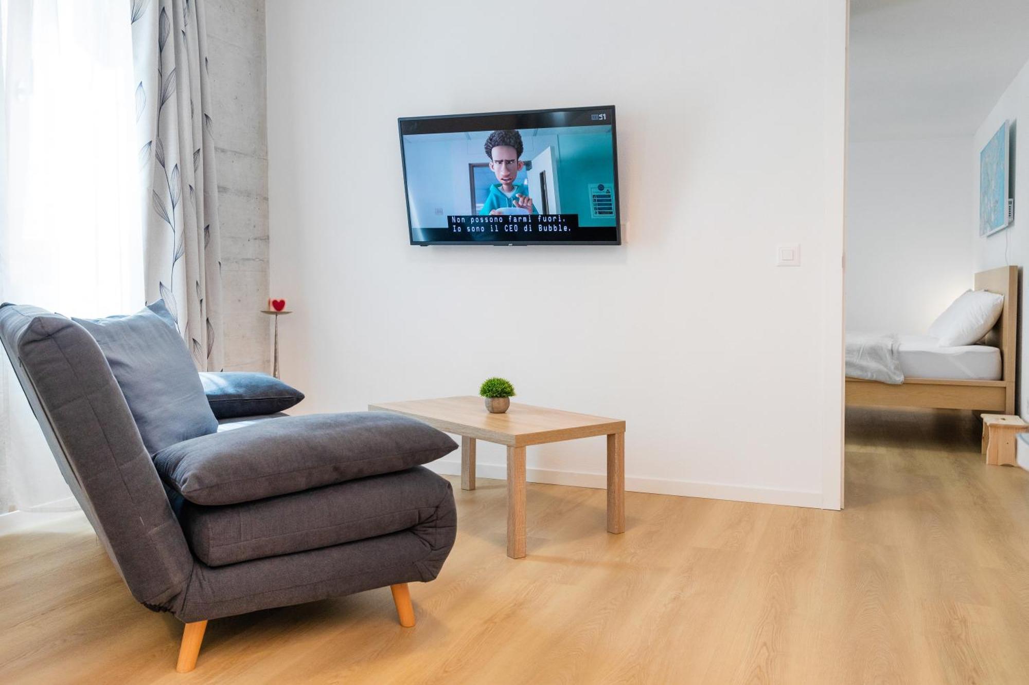 Easy Flat Vezia, Indipendent Entrance, Free Parking Apartment Лугано Стая снимка